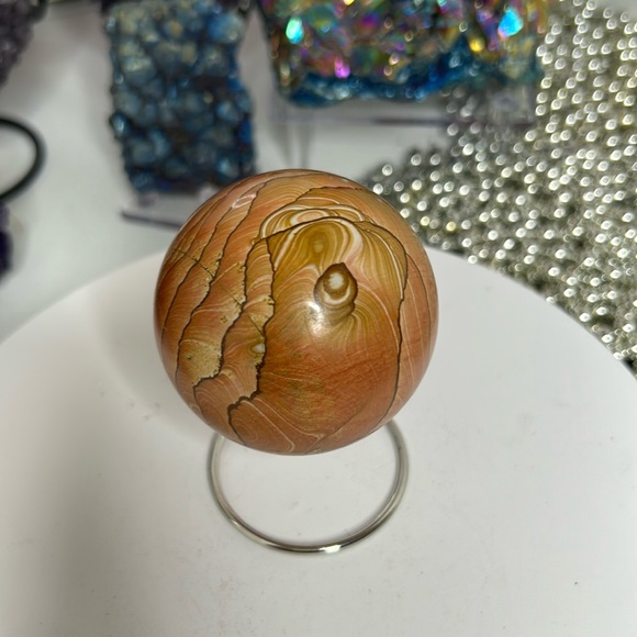 Picture Jasper Sphere - PJASPERSPH-003 61.5MM - Picture 4 of 8